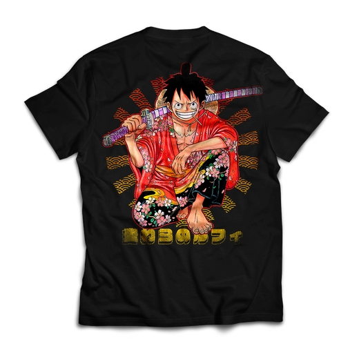 Playera Orange Luffy