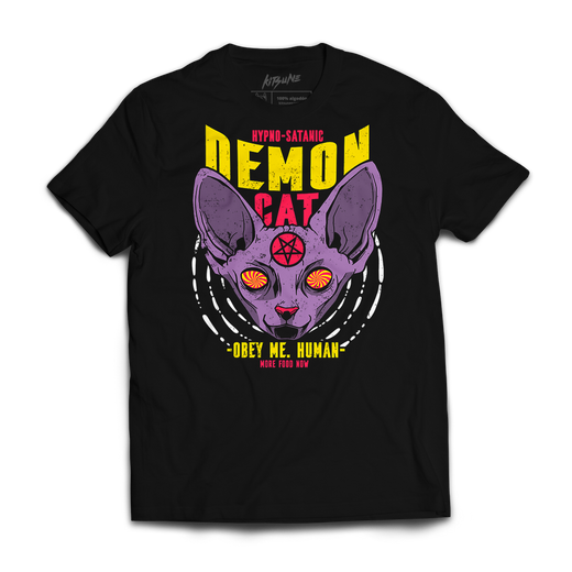 Playera Demon Cat