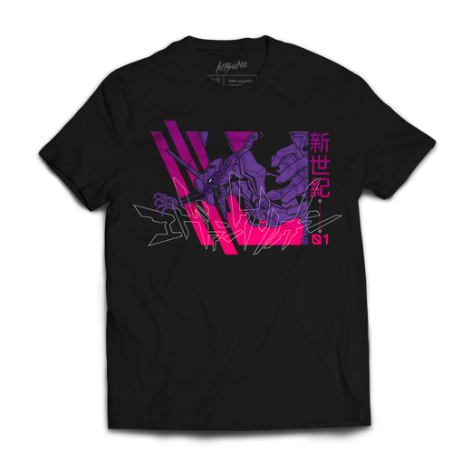 Playera Evangelion Eva-01 Oversize