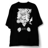 Thumbnail for Playera Shigaraki Hands Oversize