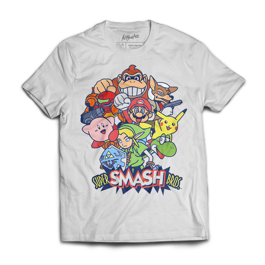 Playera Super Smash Bros 64