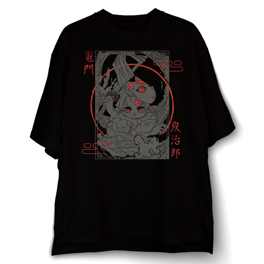 Playera Tanjiro Oversize